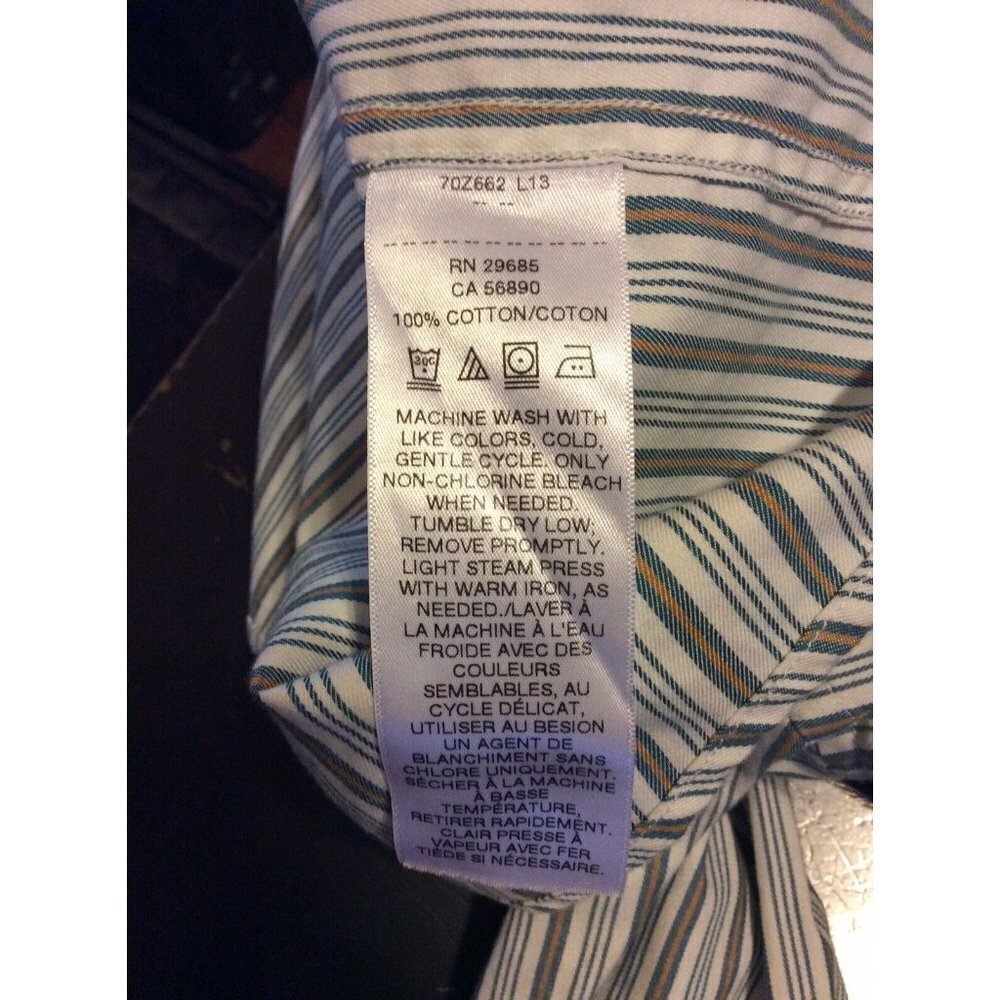 Pendleton Men's Bridgeport Button Front Shirt Whi… - image 8